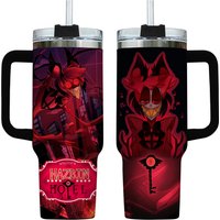 Alastor 40oz Tumbler, Alastor Tumbler, Hazbin Hotel 40oz Tumbler