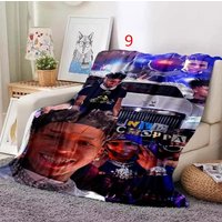 Hip Hop Rapper Blanket Rod Wave Flannel Blanket
