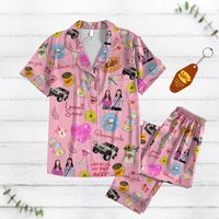 Gilmore Girls Short Sleeve Pajamas, Luke's Diner Pajamas Set