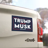 Trump Musk 2028 Magnet, Durable Weatherproof Magnet