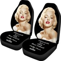 Marilyn Monroe Diamonds Car Seat Covers