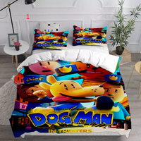 Cosplay Dog Man Petey The Cat 3d Duvet Cover Bedding Set Pillowcase Quilt Gifts