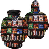 Snack, Chocolate Bar Group Halloween Shirt, Candy Group Costumes 3d Hoodie