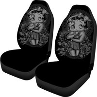 Betty Boop Tattoo Art Car Seat Covers