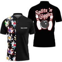 Splits'n Giggles Womens Bowling Shirts Bw0051