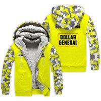 Personalized Dollar General Yellow 3d Fleece Hoodie