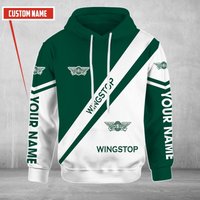 Personalized Wingstop Custom 3d Hoodie Sweatpant Set