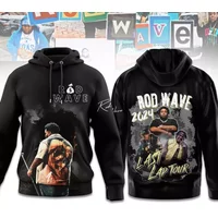2024 Rod Wave The Last Lap Tour 3d Hoodie
