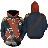 Napoleon Infantryman Costume Hoodie Joggers Sets