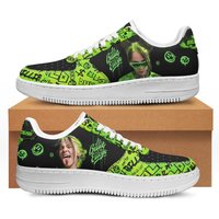 Billie Eilish Leather Low Top Sneakers, Gifts For Fan