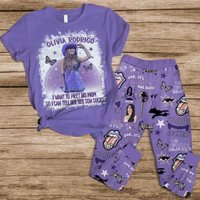 Olivia Rodrigo Pajama Set With Pants - Stylish Comfort