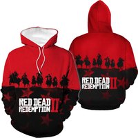 Popular Game Red Dead Redemption 2 Hoodie 3d