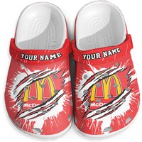 Custom Mcdonald Clogs