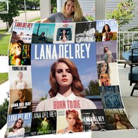 Lana Del Rey Fleece Blanket