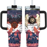 Supernatural 40oz Tumbler, Supernatural Tumbler, Supernatural Gift, Winchesters Supernatural Tumbler