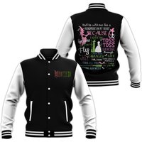 Wicked Movie Hoodie Baseball Jacket