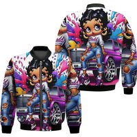 Betty Boop Women's Bomber Jacket