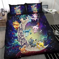 Eevee Evolution Galaxy Bedding Set