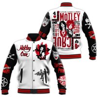 Mötley Crüe Music Baseball Jacket For Fan