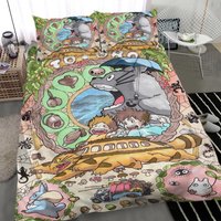 My Neighbor Totoro Bedding Set Kids Bedding Sets 3 Piece Comforter Sets