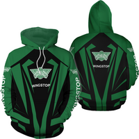Wingstop 3d All Over Printed Hoodie