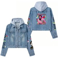Post Malone Amazing Outfit Hoodie Denim Jacket