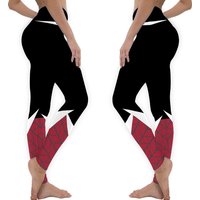 Spider Ghost Friend Yoga Leggings