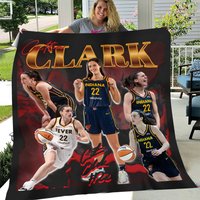 Caitlin Clark Throw Blanket