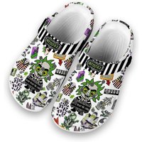 Halloween Beetlejuice Clogs, Never Trust The Livings Clogs