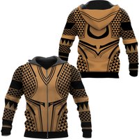 Aquaman Arthur Curry Hoodie, Cosplay Zip 3d Hoodie