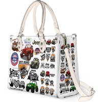 Jeep Car Women Leather Hand Bag