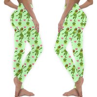 K The Frog Pattern Leggings