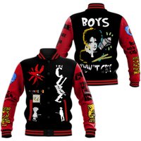 The Cure Boys Baseball Jacket For Fan