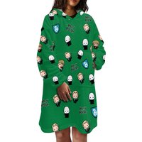 Harry Potter Serpentard Oversized Blanket Hoodie