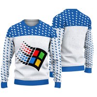 Window Ugly Chrismta Sweater, Latest Holiday Ugly Christmas Sweater