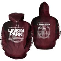Bg Linkin Park From Zero World Tour 3d Hoodie, Unisex All Size
