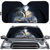 Moon Knight Windshield Sun Shade, Moon Knight Sunshade Car Gift