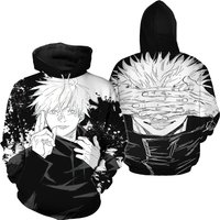 Jujutsu Kaisen Gojo Satoru 3d Printed Hoodies