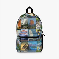 Vintage National Parks Posters Backpack