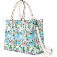 Palm Tree Leather Bag, Summer Beach Leather Bag, Gift For Her