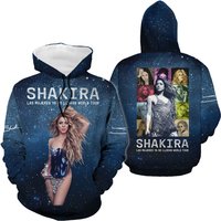 Shakira Las Mujeres Ya No Lloran World Tour Hoodie 3d - All Printed