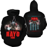 J Balvin Back To The Rayo Tour 2025 3d Hoodie