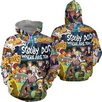 Scooby Doo Hoodie Cosplay 3d Hoodie