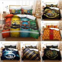 Harry Potter Quilt/doona/duvet Cover Pillowcase Bedding Set-single Double Size