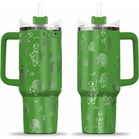 Turtle 40oz Stanley Or Generic Laser Engraved Tumbler