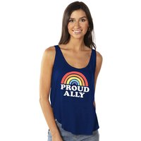 Women's Cut Tank Top For Pride And Summer - Funny Lgbtqia Graphic Print Tops