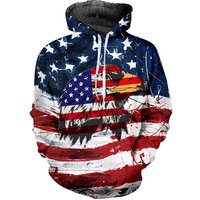 Us American Flag Hoodie For Men Women Cool Sweatshirts Pullover Hoodie With Designs