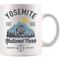 Yosemite National Park Hiking Coffee Mugs