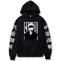 Japanese Anime Jujutsu Satoru Hoodie Pullover Tops Sweatshirt