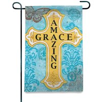 Personalized Amazing Grace Garden Flag